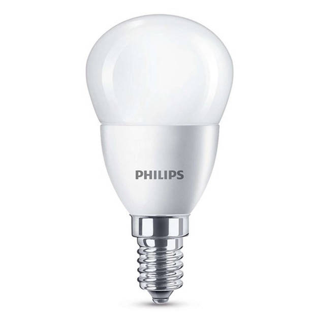 Philips Led Lamp E14 5,5W 470lm Kogel Mat