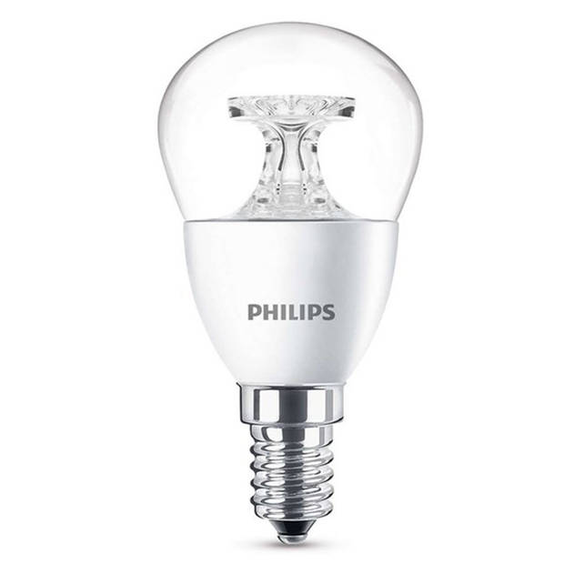 Philips Led Lamp E14 5,5W 470lm Kogel Helder