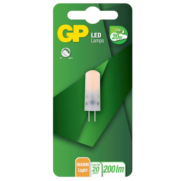 GP LED capsule G4 1,7W 200Lm dimbaar 085041