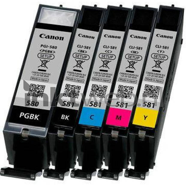 Canon cartridge voordeelpak PGI-580/CLI-581