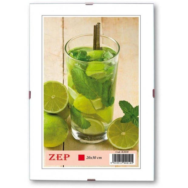 ZEP - Glas Clip Frame voor foto formaat 25x35 - R2535