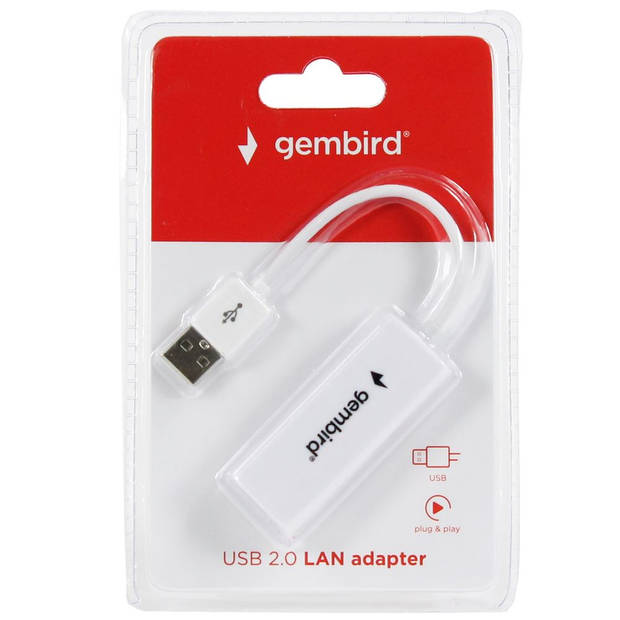 Gembird Adapterkabel USB 2.0(M)-UTP(F) RJ-45