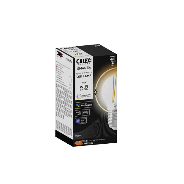 Calex smart led kogel P45 4,5WE27 HELDER