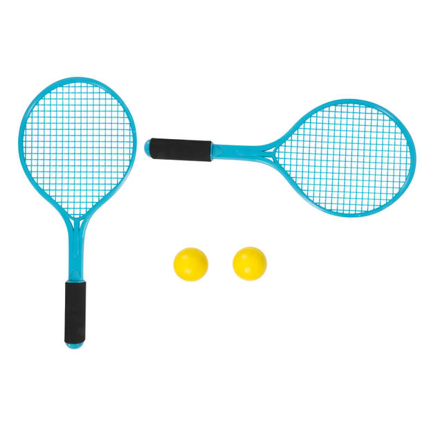 Tennisset: Net, Rackets en Ballen