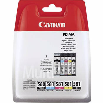 Canon cartridge voordeelpak PGI-580/CLI-581