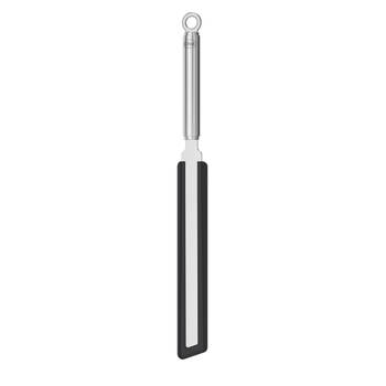Rösle Keuken - Pannenkoeken Spatel 32,5 cm - Siliconen - Zilver