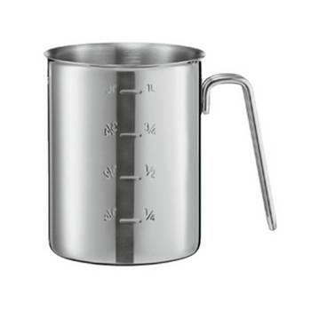 Rösle Keuken - Maatbeker 1 liter - Roestvast Staal - Zilver