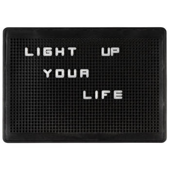 Deluxa LED Letterbord - 29 x 21cm - 200 letters en cijfers