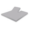 Elegance Splittopper Hoeslaken Jersey Katoen Stretch - licht grijs 180x200cm