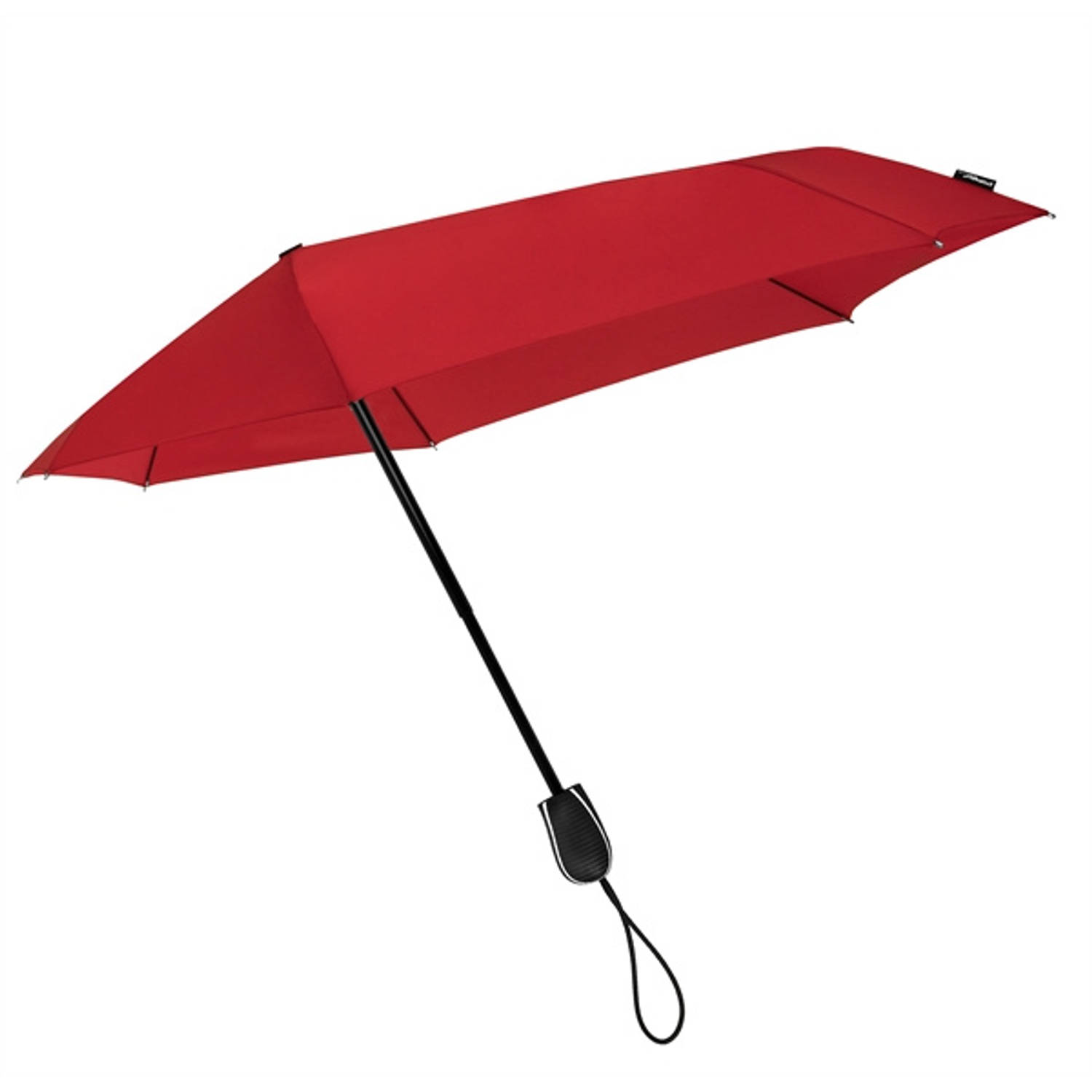 Impliva STORMini Aërodynamische Opvouwbare Stormparaplu rood (Storm) Paraplu