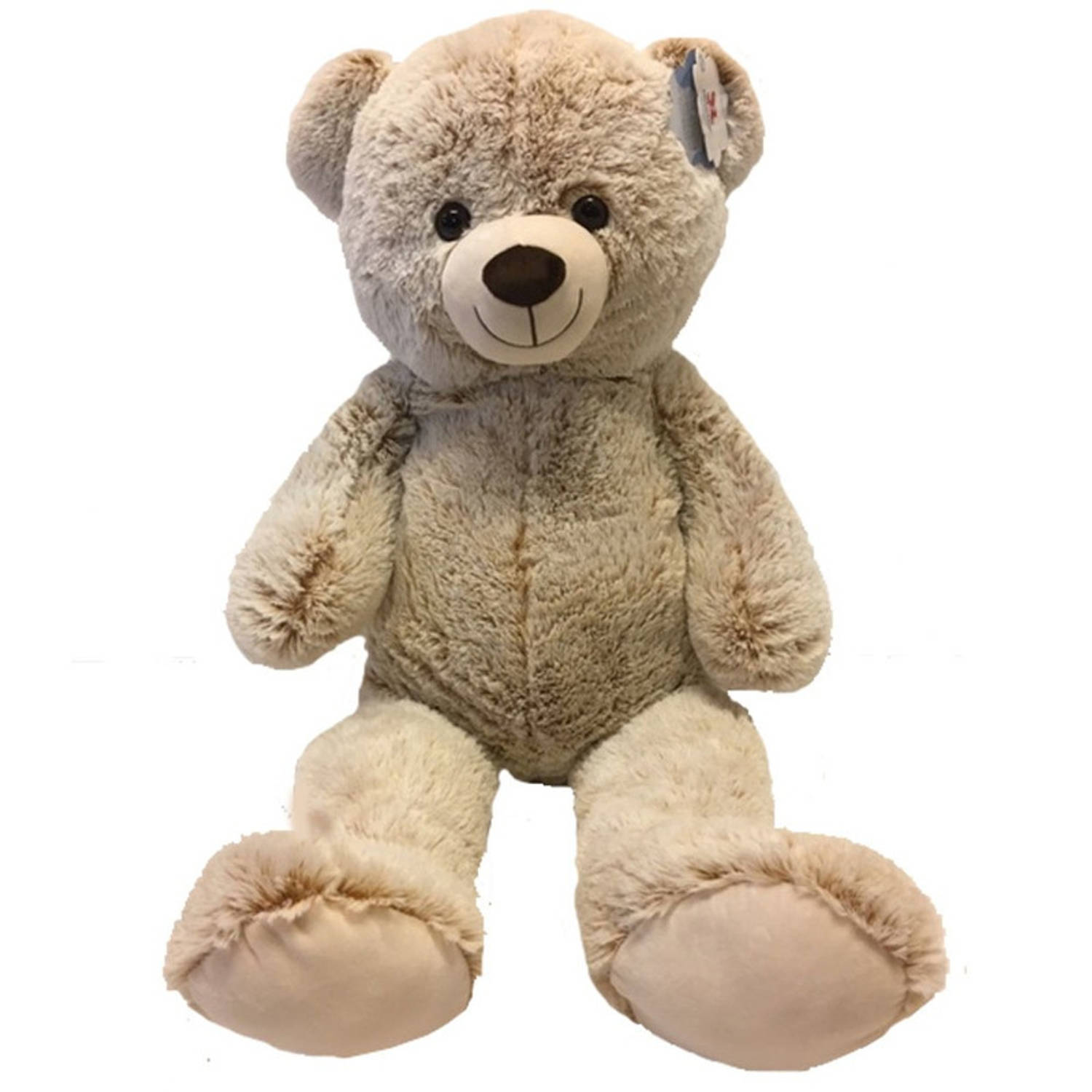 Oraal Regulatie Vriend Grote pluche beige beer/beren knuffel 100 cm speelgoed - Knuffelberen |  Blokker