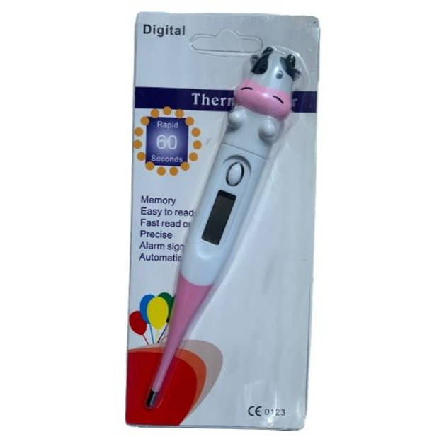 Thermometer digitaal Koe - voor kinderen - flexibel - lichaam
