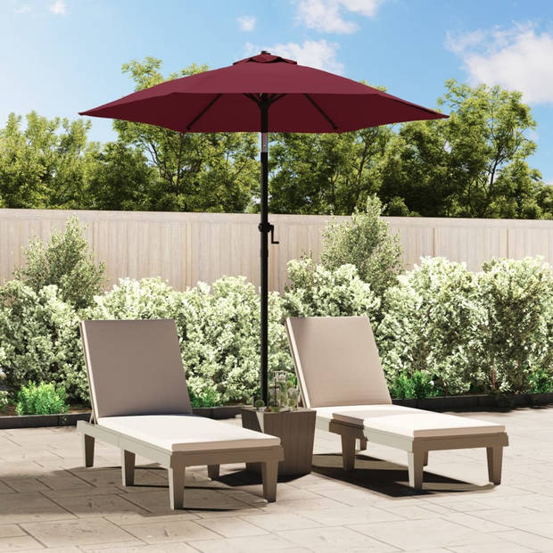 The Living Store Parasol Luxe - 200x224cm - Uv-beschermend polyester - Kantelbaar