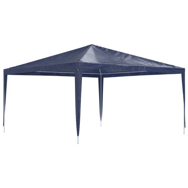 vidaXL Partytent 4x4 m blauw