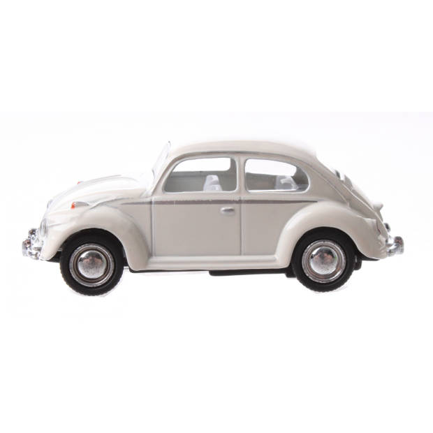 Kinsmart auto Volkswagen Beetle junior 6 cm die-cast crème
