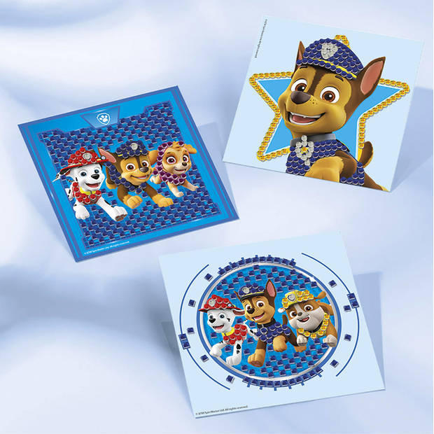 Totum mozaïek-kunst Paw Patrol junior 4-delig