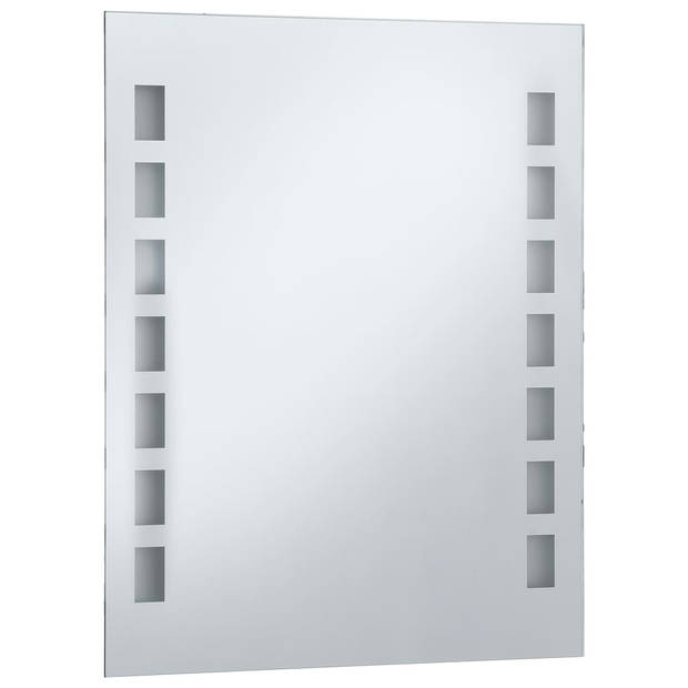 The Living Store Badkamerspiegel LED-verlichting - 50 x 60 cm - IP44