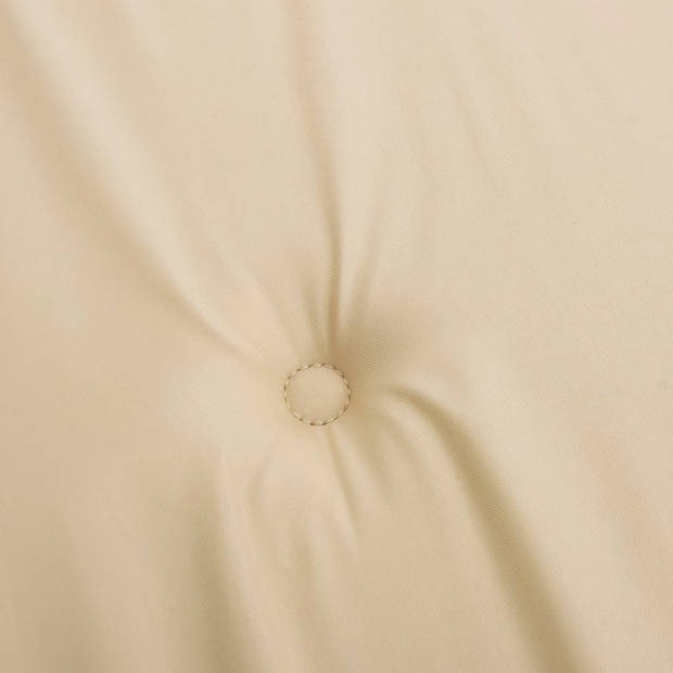 vidaXL Tuinstoelkussens lage rug 4 st 100x50x3 cm oxford stof beige