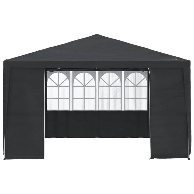 vidaXL Partytent met zijwanden professioneel 90 g/m² 4x4 m groen