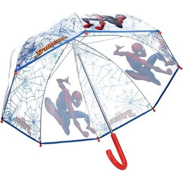 Marvel Spiderman kinder paraplu gekleurd 73 cm - Paraplu's