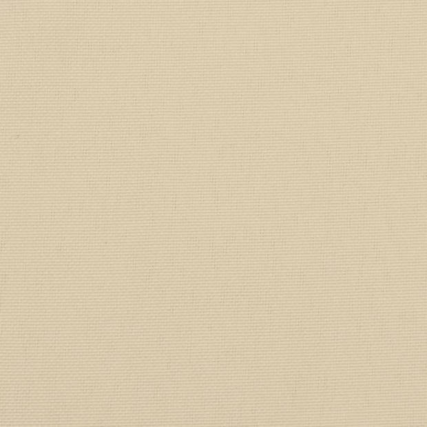 The Living Store Ligbedkussen - Oxford stof - 180 x 60 x 3 cm - Beige