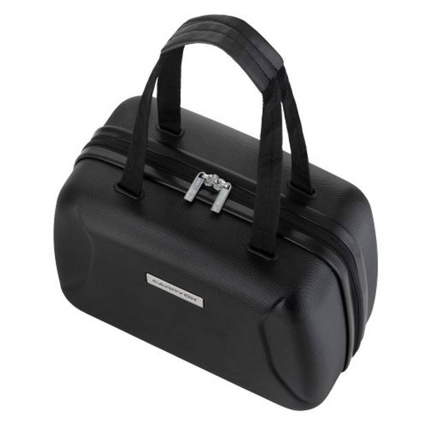CarryOn ‘Skyhopper’ Beautycase Make-up Koffer Luxe Toilettas Cijferslot Zwart
