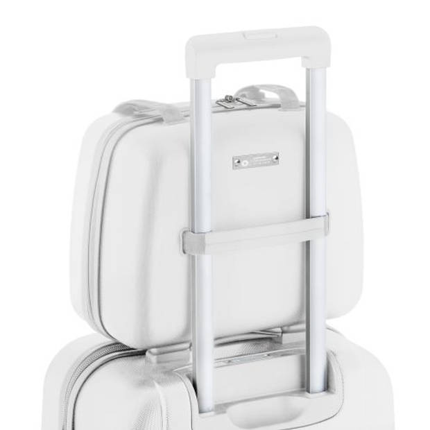 CarryOn ‘Skyhopper’ Beautycase Make-up Koffer Luxe Toilettas Cijferslot Wit