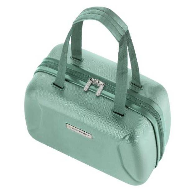 CarryOn ‘Skyhopper’ Beautycase Make-up Koffer Luxe Toilettas Cijferslot Olijfgroen