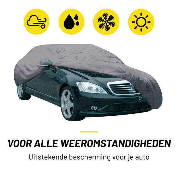 Dunlop Autohoes XL - Beschermhoes Auto Universeel - Auto Hoes 534 x 178 x 120 cm