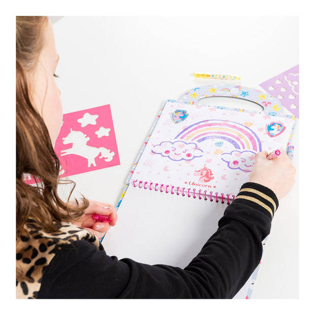 Totum activiteitenboek Designer unicorn meisjes 30-delig