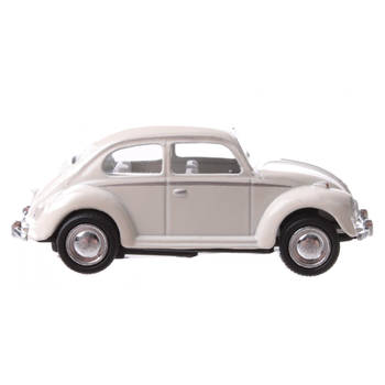 Kinsmart auto Volkswagen Beetle junior 6 cm die-cast crème