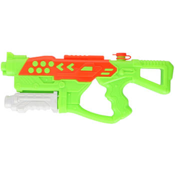 1x Waterpistolen/waterpistool groen van 42 cm kinderspeelgoed - Waterpistolen