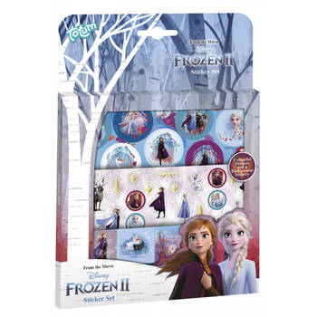 Totum stickerset Frozen 2 Anna & Elsa 45-delig