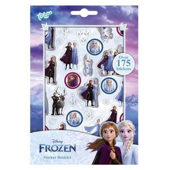 Totum stickerset Frozen II Anna & Elsa junior vinyl 175-delig