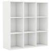 vidaXL Boekenkast 98x29x97,5 cm bewerkt hout wit