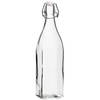 Cookinglife Beugelfles / Weckfles - Vierkant - 1 liter