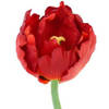 Tulp rood deluxe 25 cm Kunstbloem - Kunstbloemen