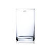Glazen vaas transparant 15 x 25 cm - Vazen