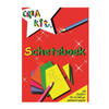 Pakket van 3x stuks A4 schetsboeken voor tekeningen gekleurd papier 20 vellen - Schetsboeken