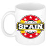 Spain / Spanje logo supporters mok / beker 300 ml - feest mokken