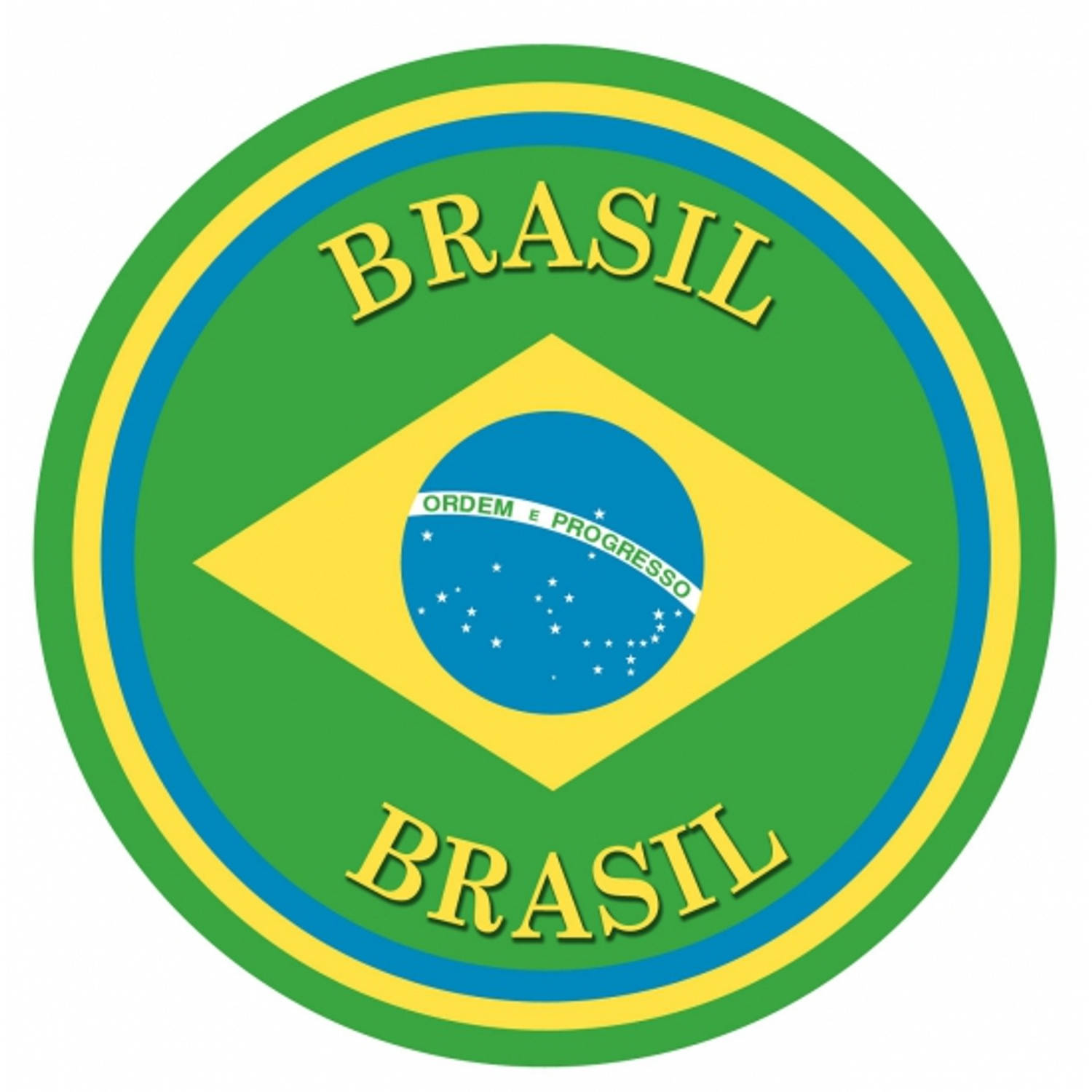 Brazilie thema bierviltjes - Bierfiltjes
