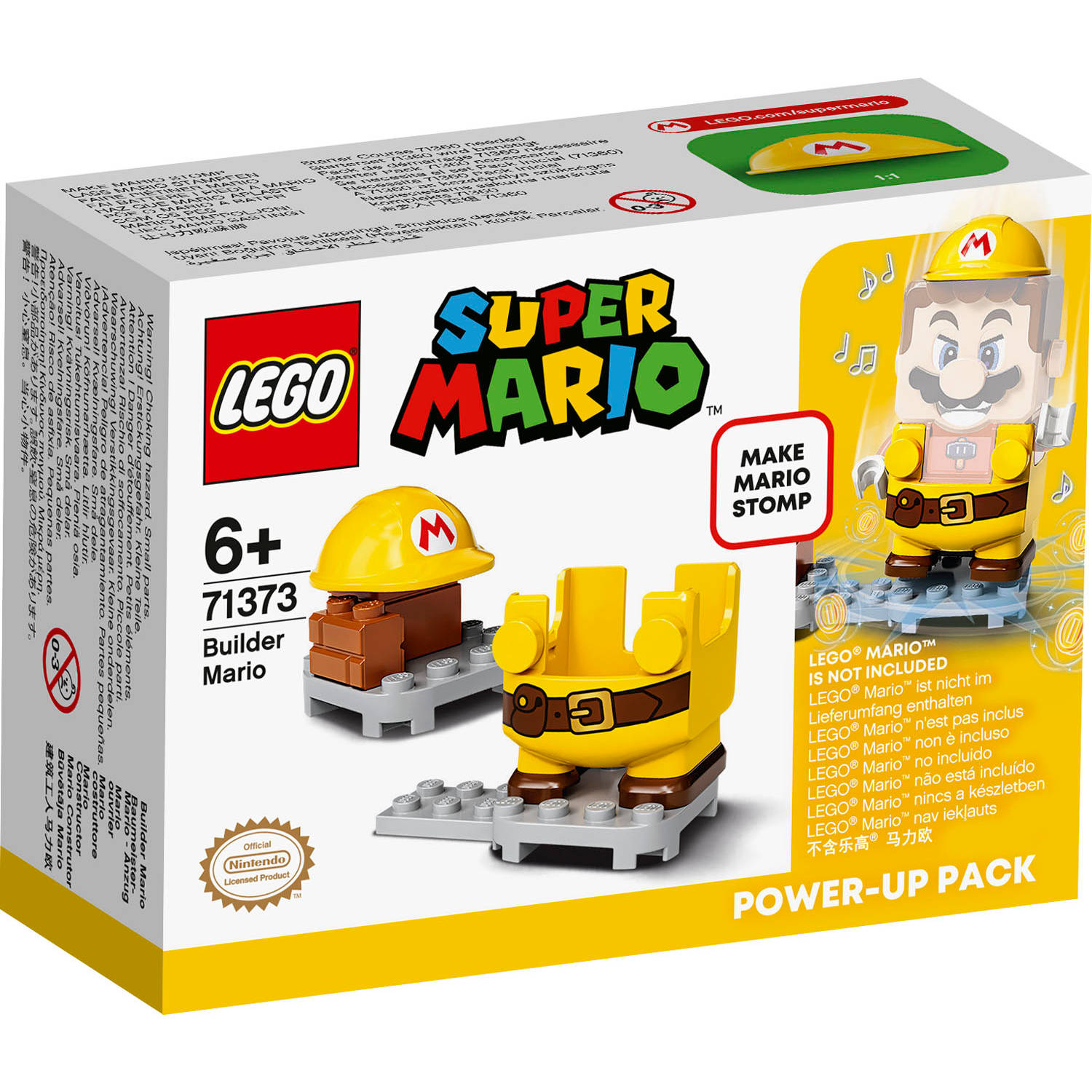 LEGO Super Mario 71373 Power-uppakket Bouw-Mario