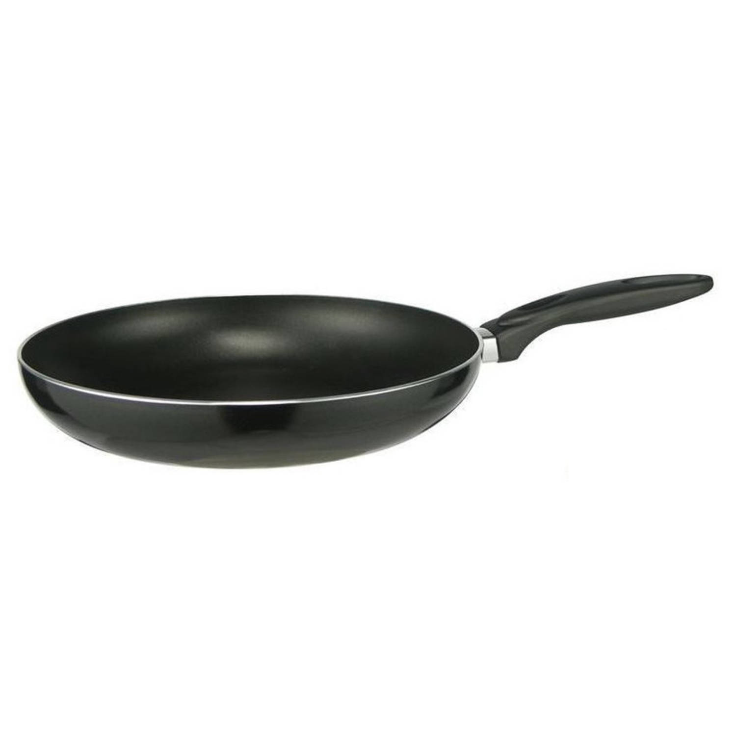 Zwarte Koekenpan Elektrisch- Gas- Keramisch- Inductie 28 Cm Bakken-koken Koekenpannen Keukengerei