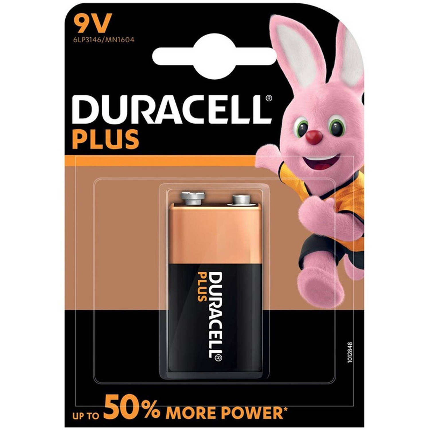 1x stuk Duracell V9 Plus batterij alkaline LR61 9 V - batterij 9v blok