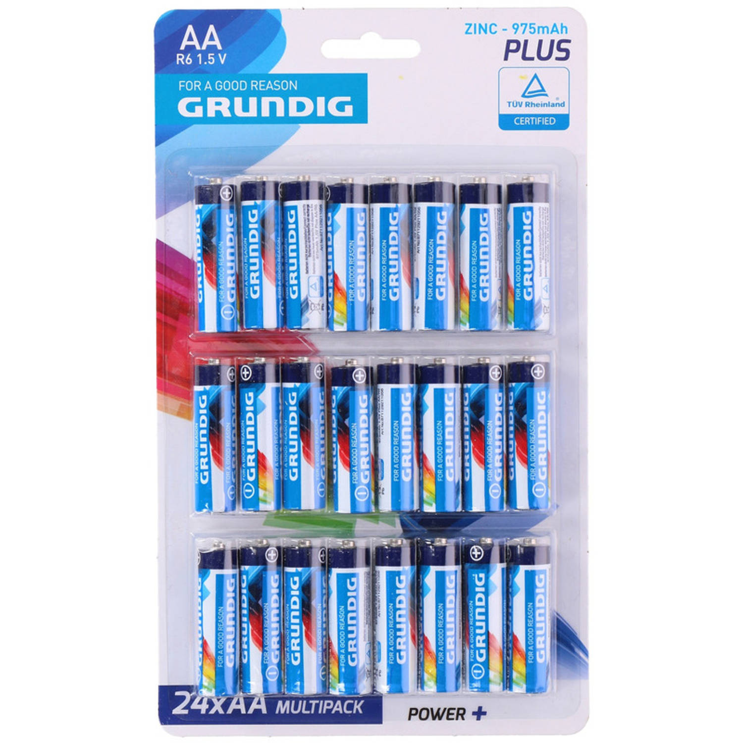 Set van 96 Grundig R06 AA batterijen 1.5 V - Penlites AA batterijen
