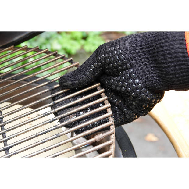 4cookz® 1 paar XL brandwerende BBQ handschoen - Nomex 500°C