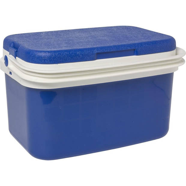 Koelbox donkerblauw 16 liter 42 x 29 x 26 cm - Koelboxen