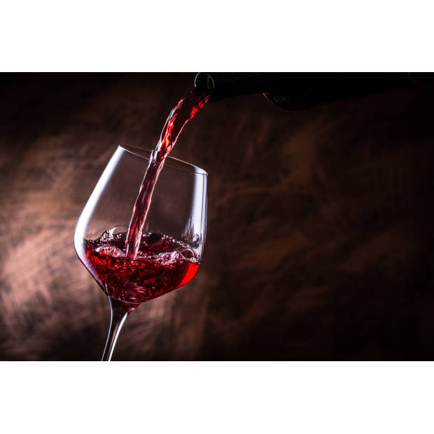 alpina Wijnglazen Rode Wijn - 6 Stuks Rode Wijnglazen - Wijnglas 53cl - Wijnglazen Set - Glazenset - Helder Glas