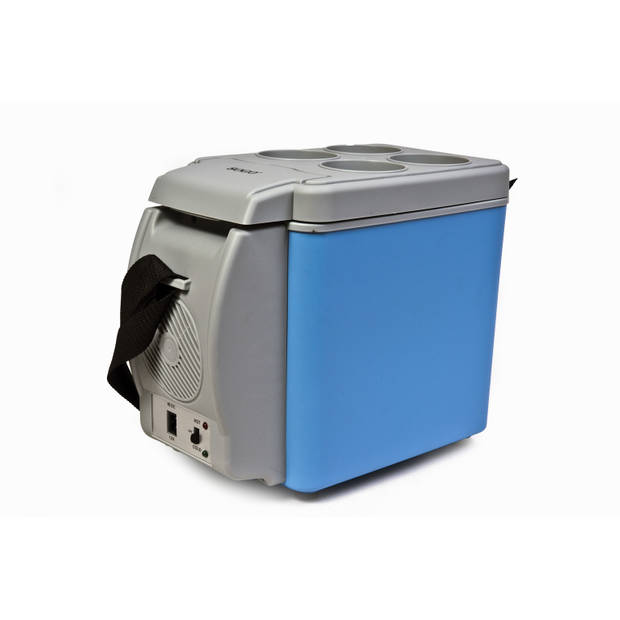 Sogo draagbare koelbox - 6 liter - voor onderweg - met warmhoudfunctie - werkt op 12/240v