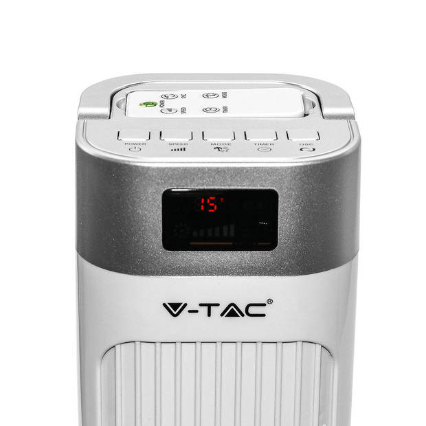 V-TAC VT-5536 Witte torenventilator - 55W - IP20